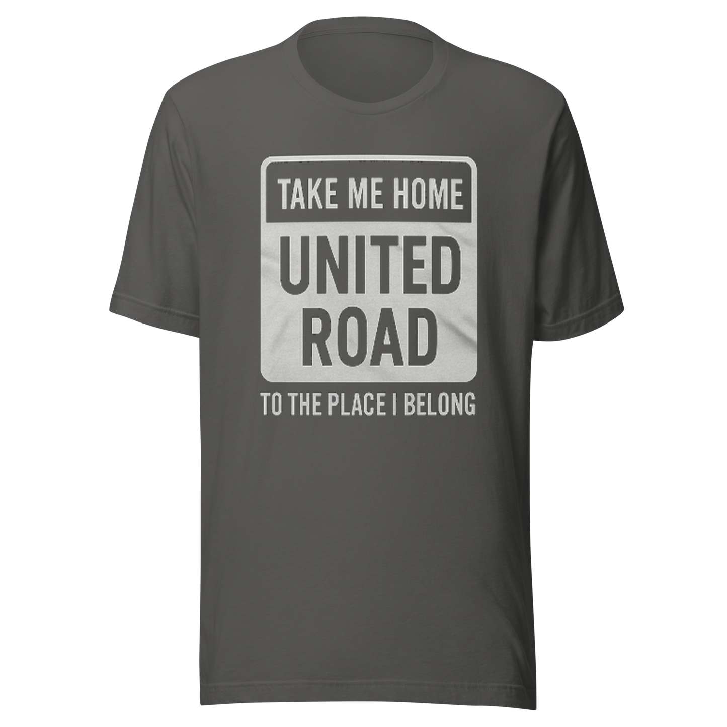Man Utd fan 'Take me home' design