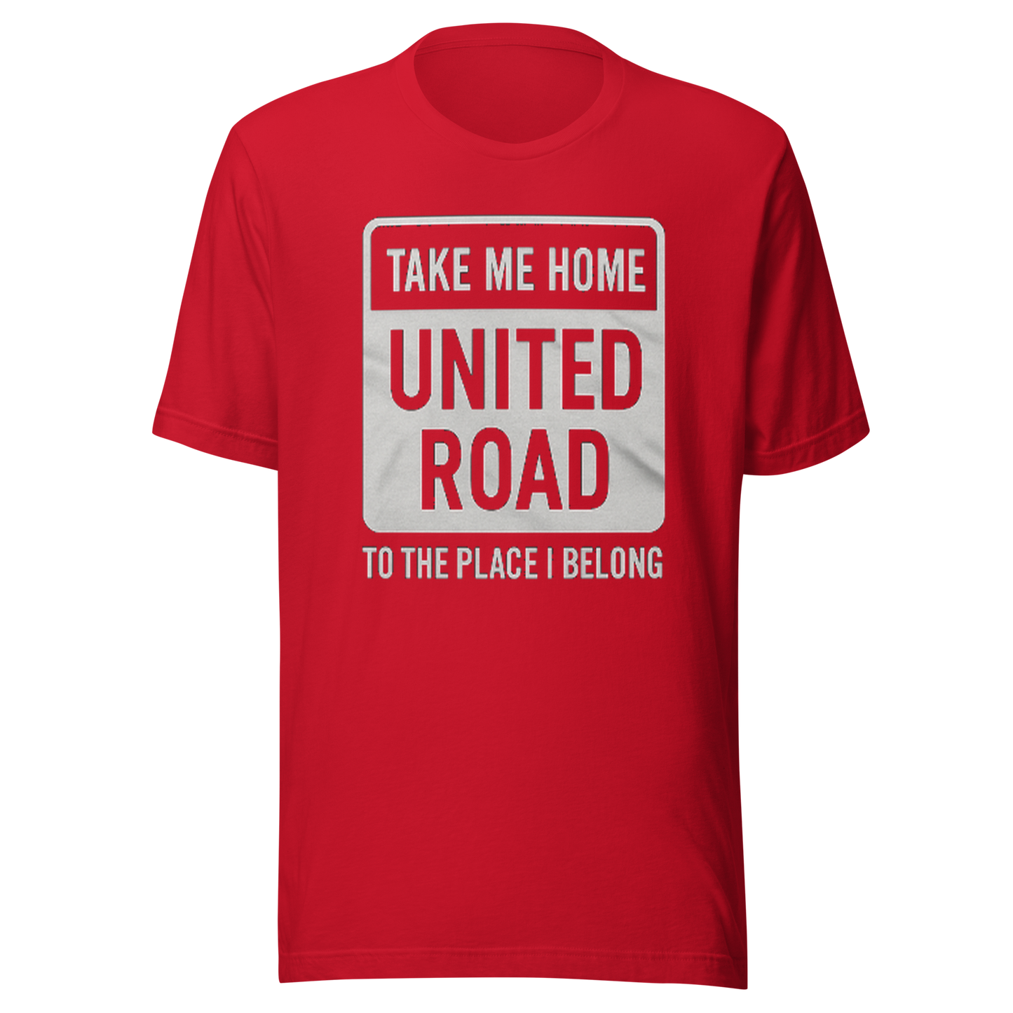 Man Utd fan 'Take me home' design