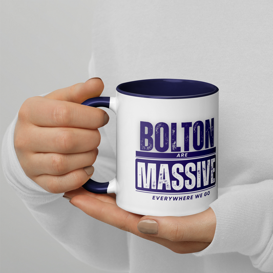 Bolton Wanderers fan 'Bolton are Massive' mug